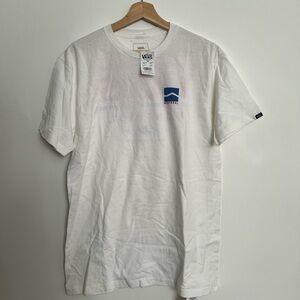 Vans White and Blue Montreal T-Shirt